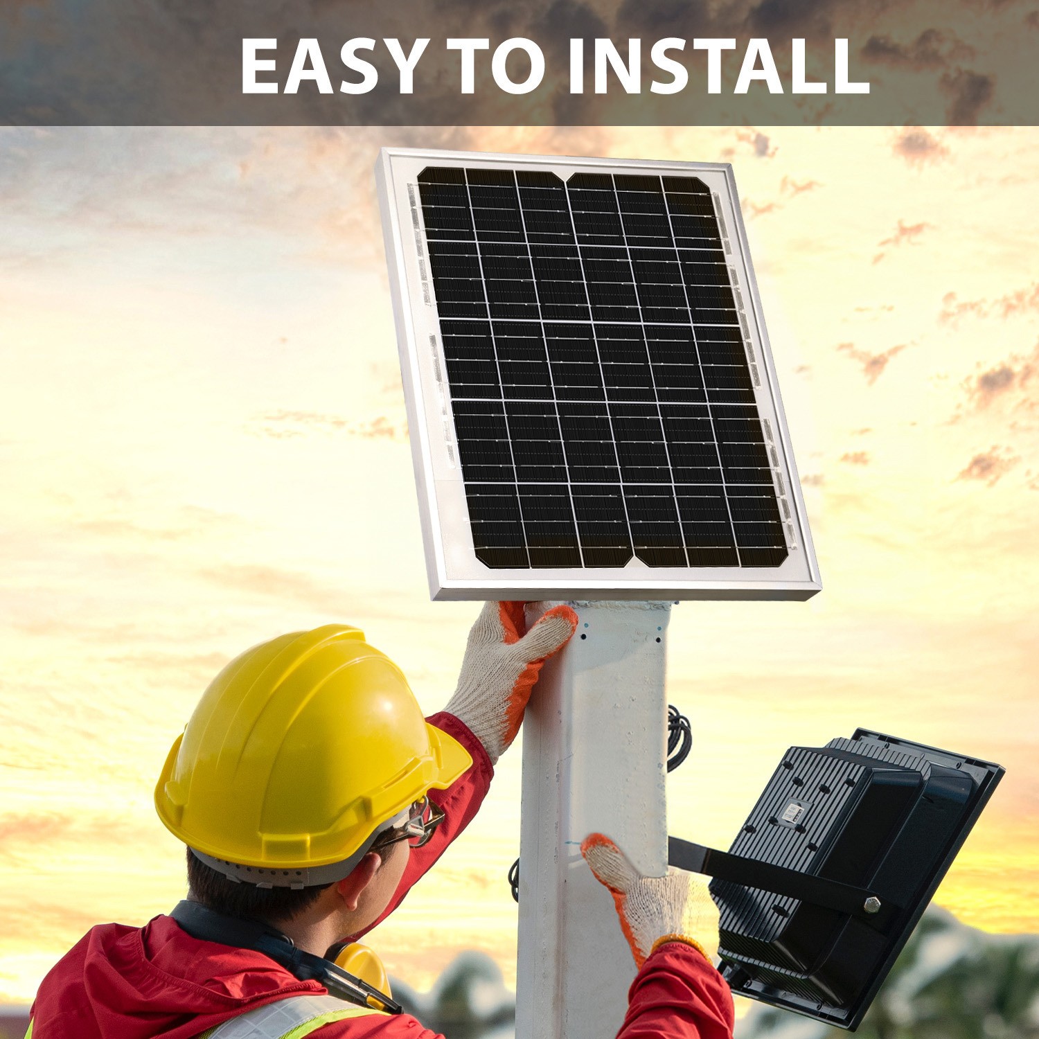 Mighty Max 10W 12V High Efficiency Mono Solar Panel for Motorcycles, Lawn Mowers