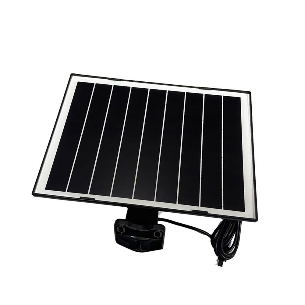 Adjustable 7W Solar Panel for Security Cameras 360 Degree Wall Bracket