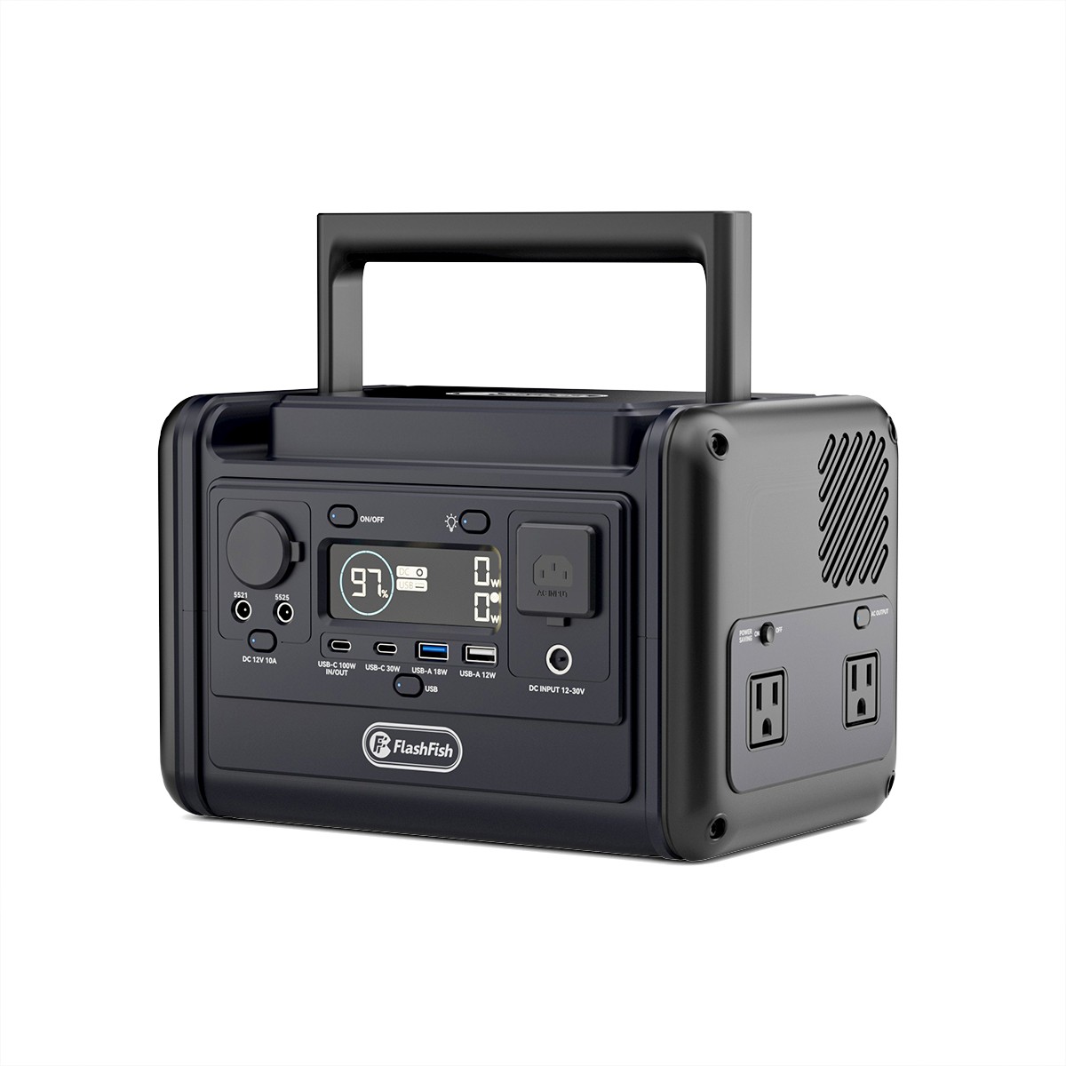 Flashfish 230Wh T300PRO Portable Power Station 300W Solar Generator LFP Battery