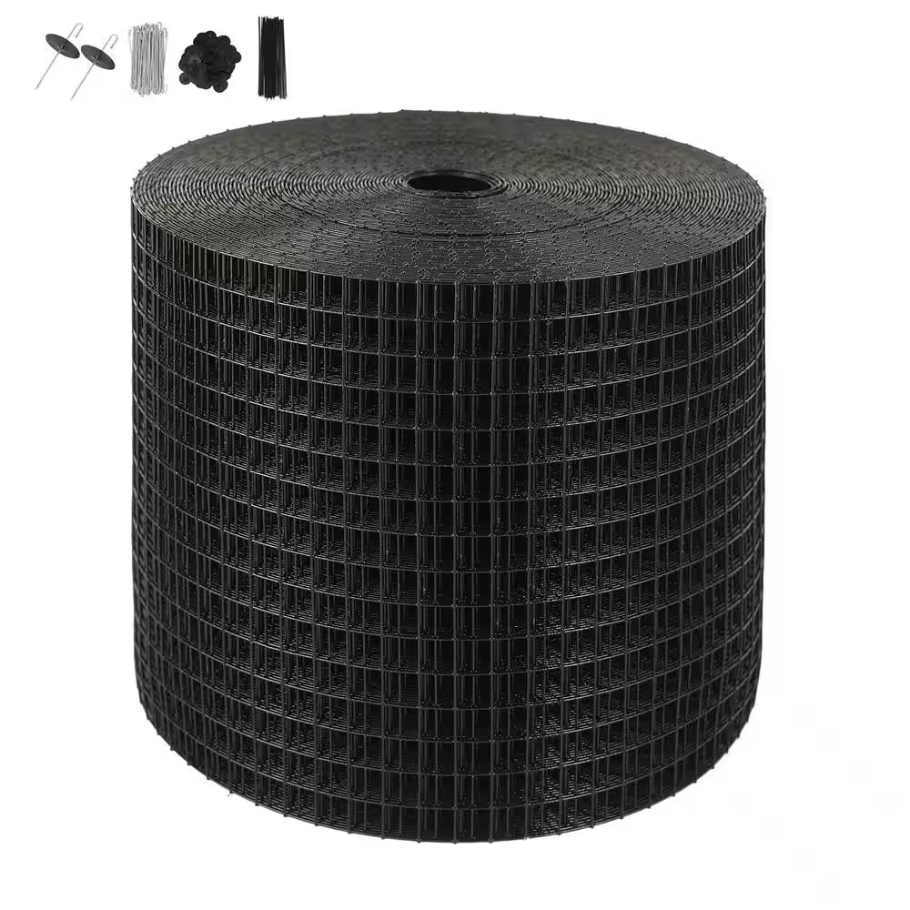6 In. X 100 Ft. Solar Panel Bird Guard Critter Roll Kit with 60-Aluminum Fastene