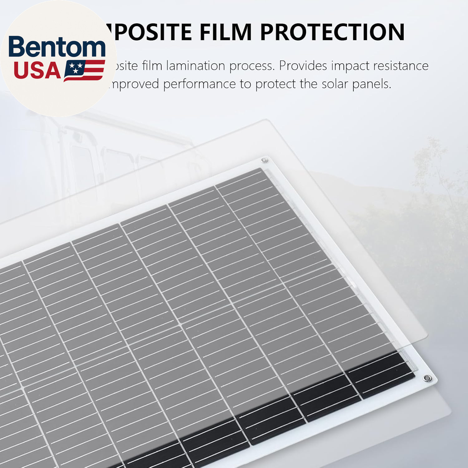 Solar Panel 200W 12V Flexible System Kit,2X100W Monocrystalline Fiberglass Modul
