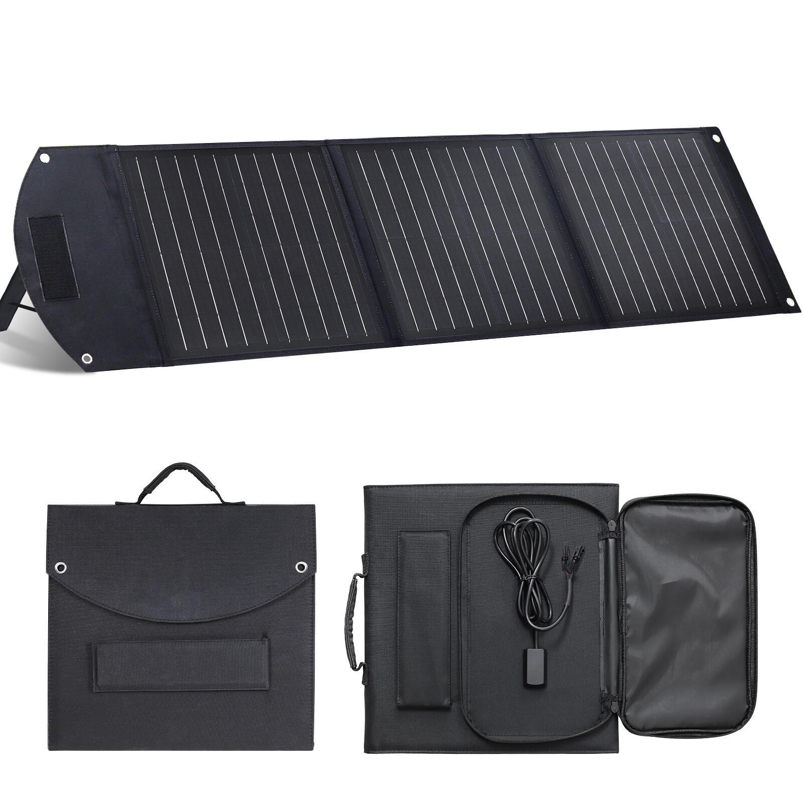 110W Portable Solar Panel Waterproof IP65 Foldable Solar Panel Kit for Outdoor