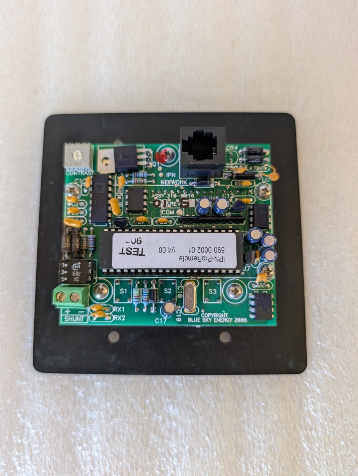 Blue Sky Energy IPN Remote ProRemote Display, Working
