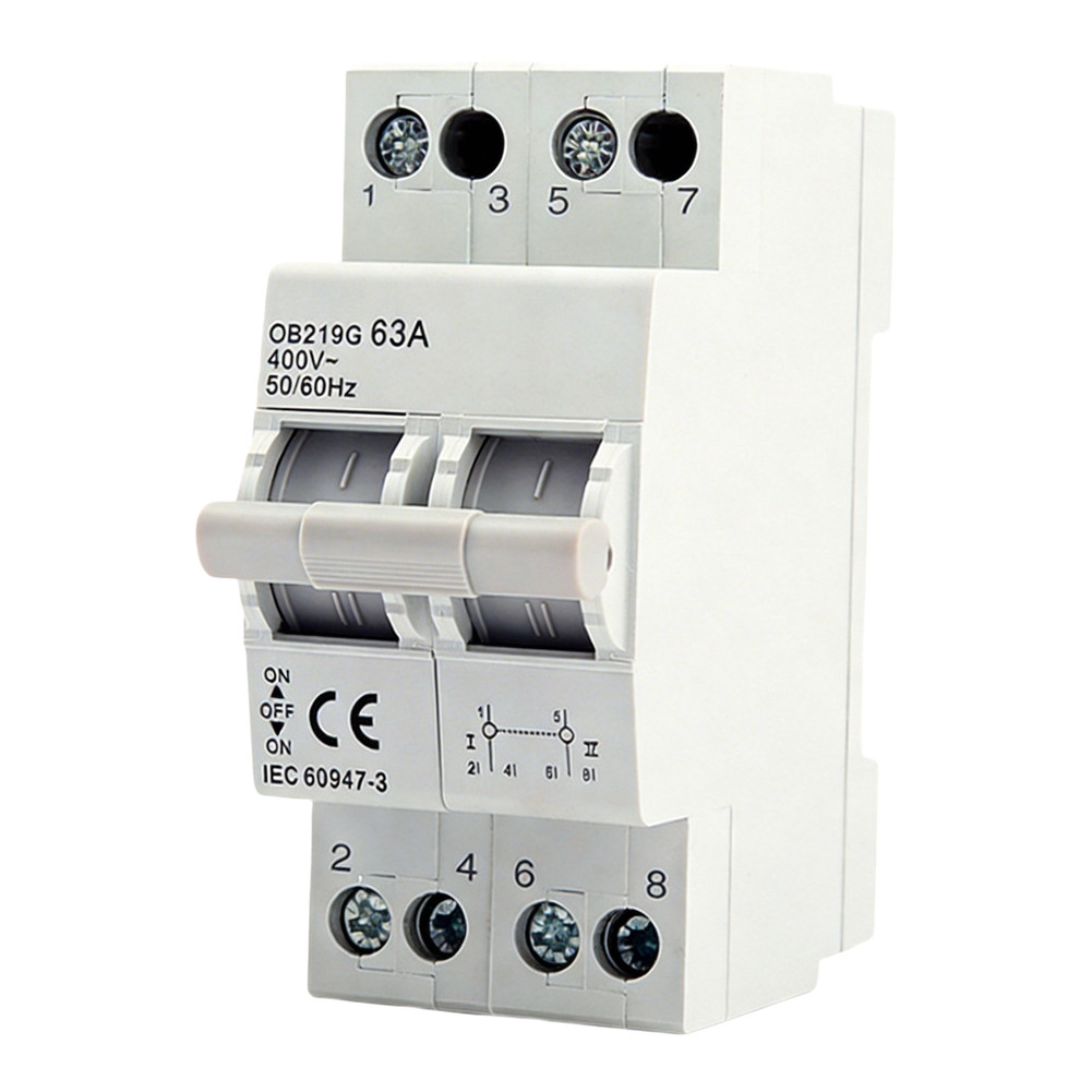 Transfer Switch Compact Design Manual Dual-power Short-circuit Protection