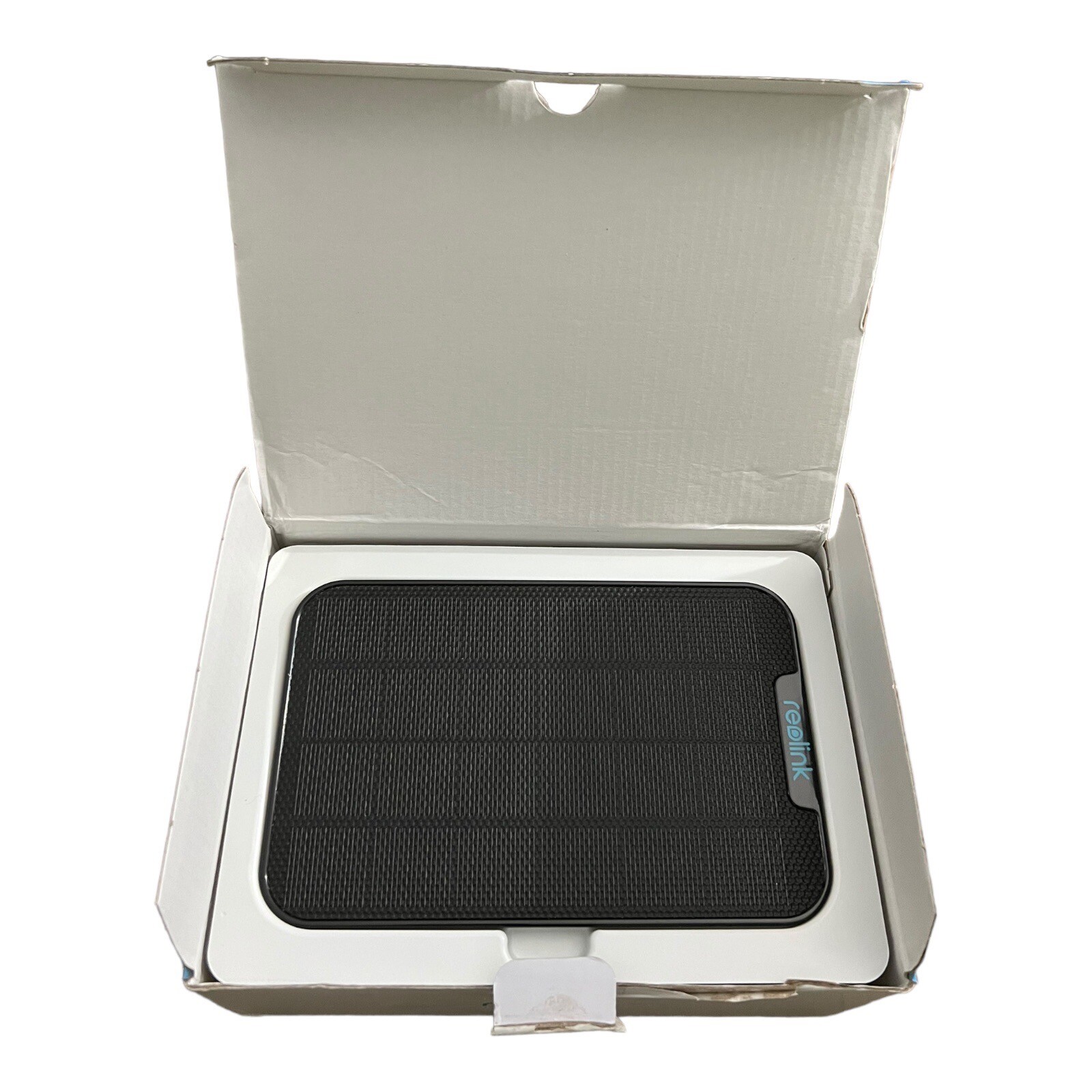 Reolink Waterproof Solar Panel for Security Cameras – Continuous Power Open Box