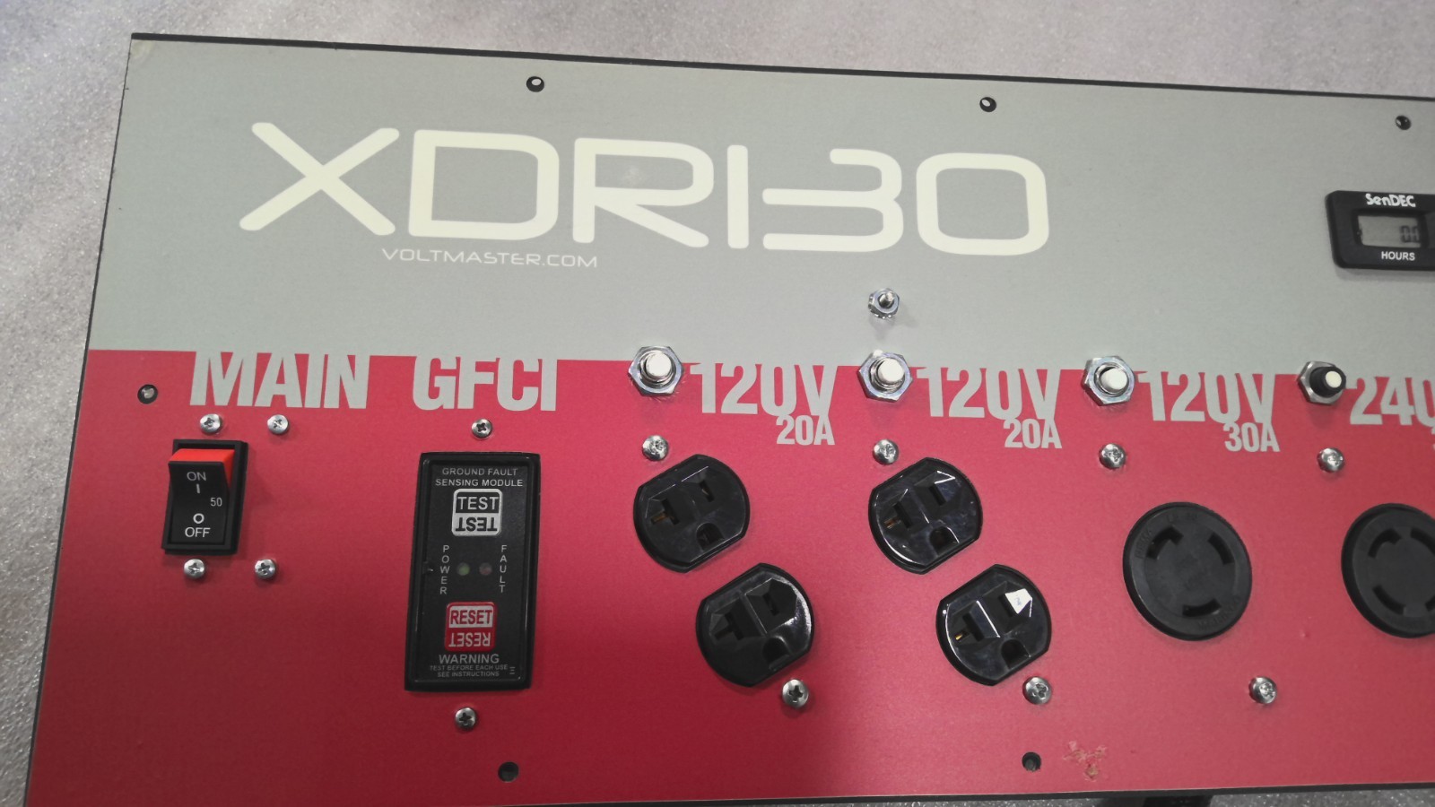 VOLT MASTER GENERATOR POWER PANEL XDR130 (CO3C3) #(1)