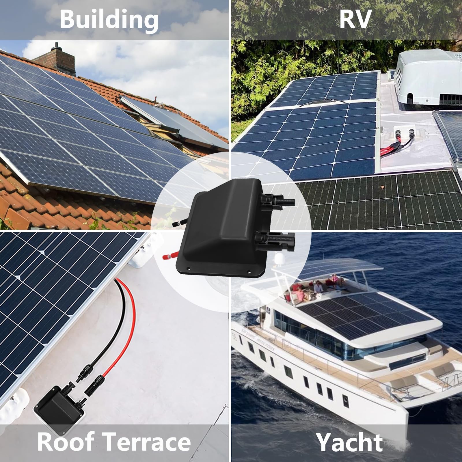 Solar Cable Entry Gland0.33ft 10awg Soft Solar Extension Cable And Connector Uv