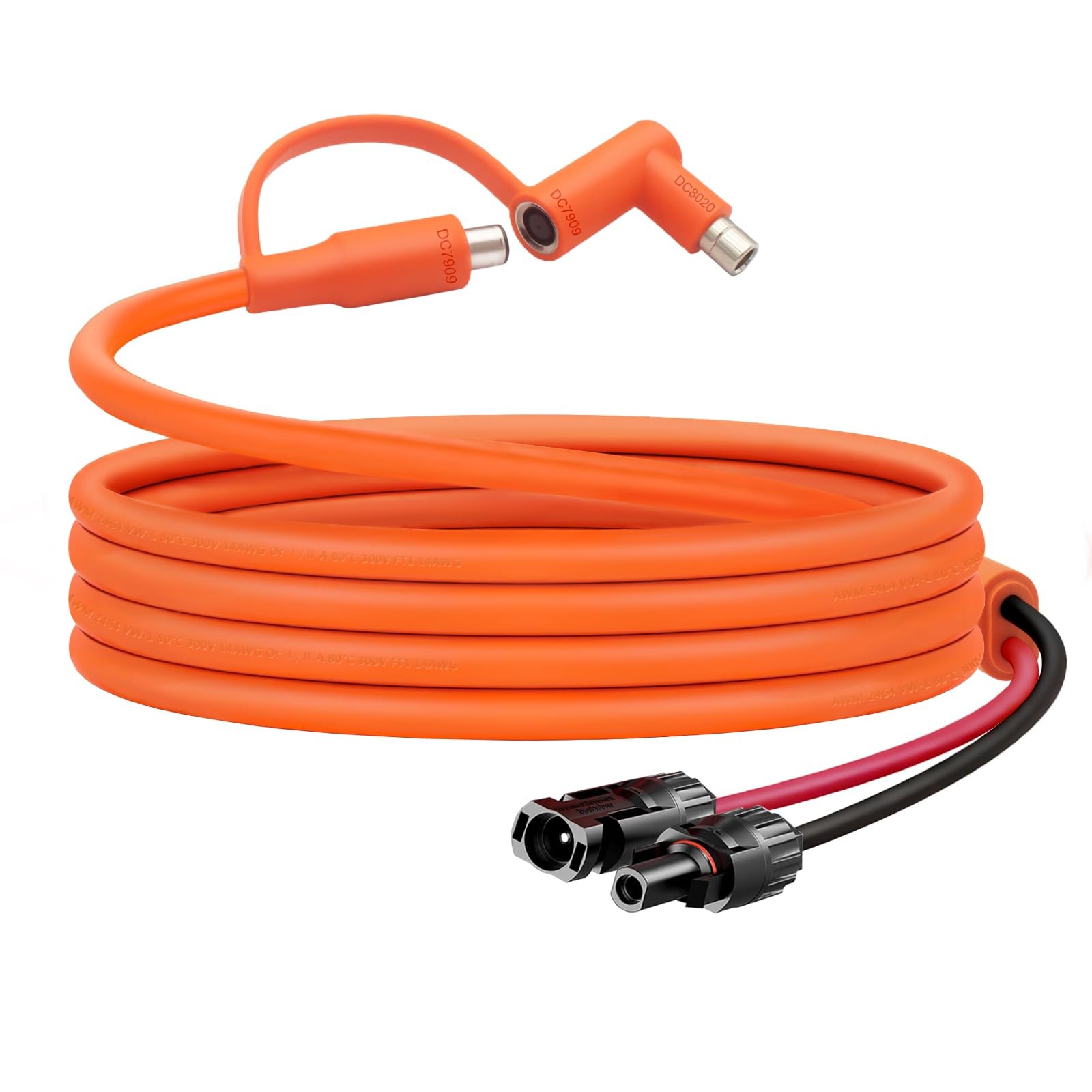 10FT MC4 to 8mm Adapter Cable for Jackery | Universal Solar Panel Connector a…