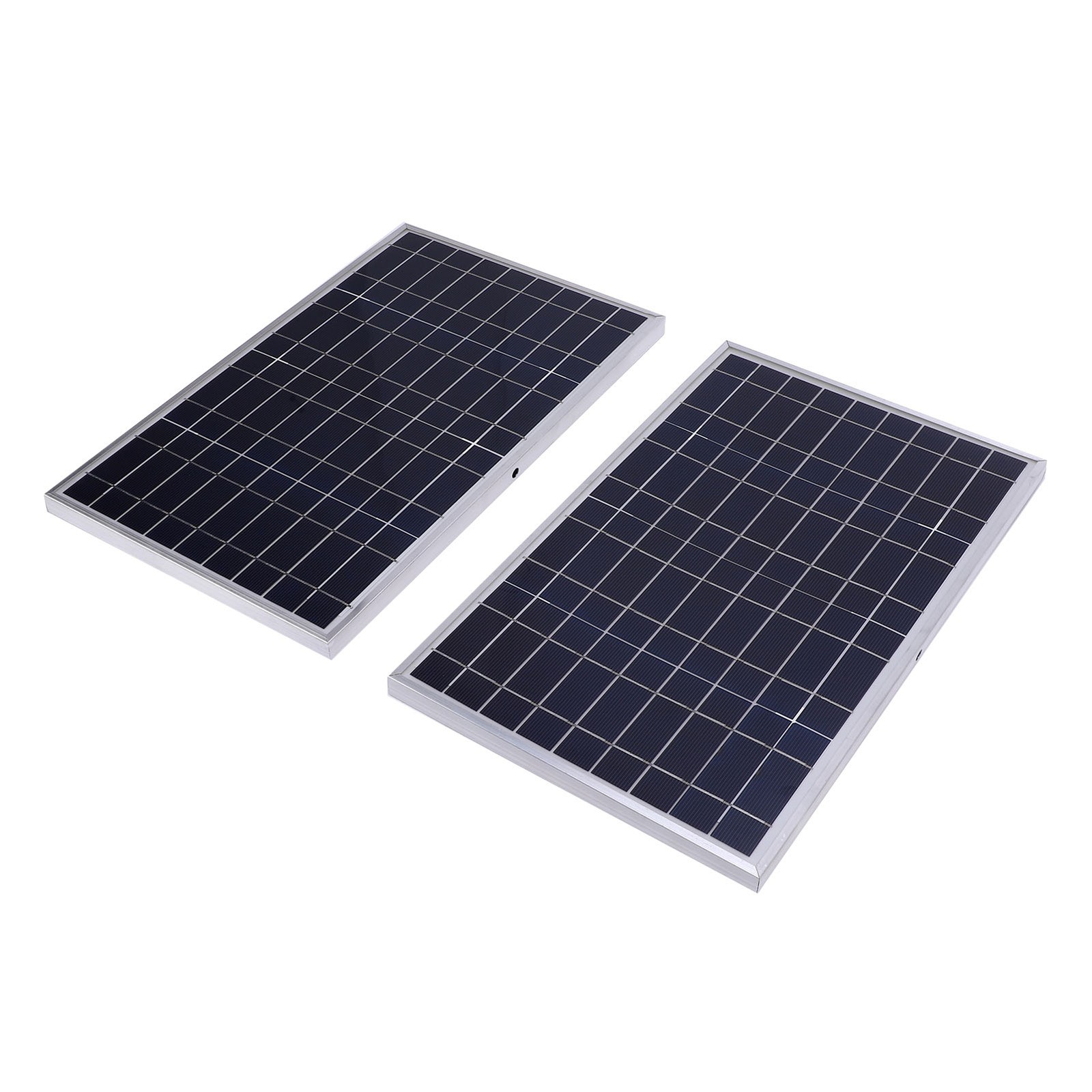 1-200W Solar Panel Kit With Charger Controller For RVs Boats Travel Camping