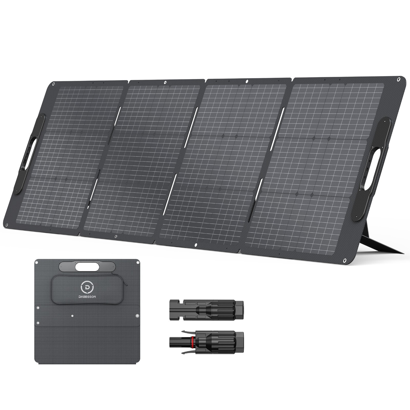 Dabbsson 1024Wh 2000W Power Station Portable Solar Generator + 210W Solar Panel
