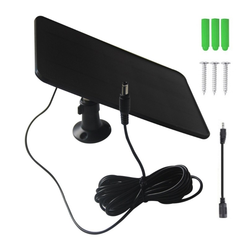 Portable 6W Solar Charging Board DC5521 DC3.5mm For Various Low Power Devices