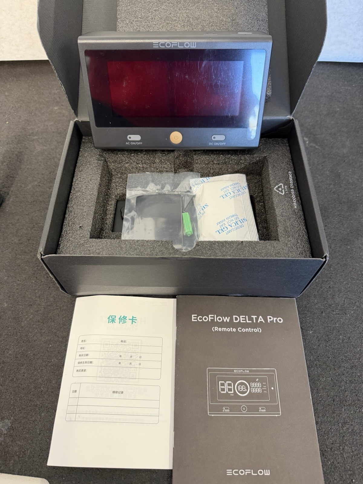 EcoFlow DELTA Pro Remote Control To Monitor with Bluetooth for Power Station
