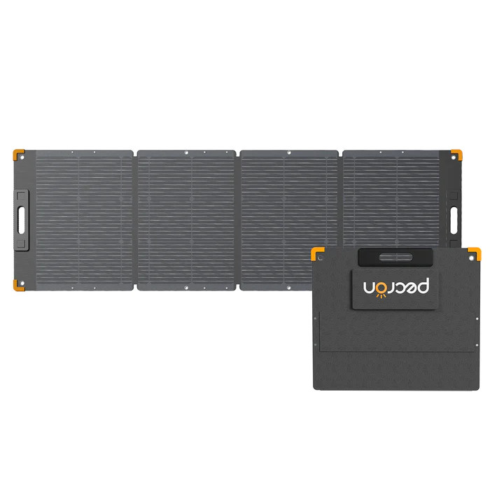 PECRON 200W/36V Solar Panels Kit for Portable Power Station Off-grid Camping RV