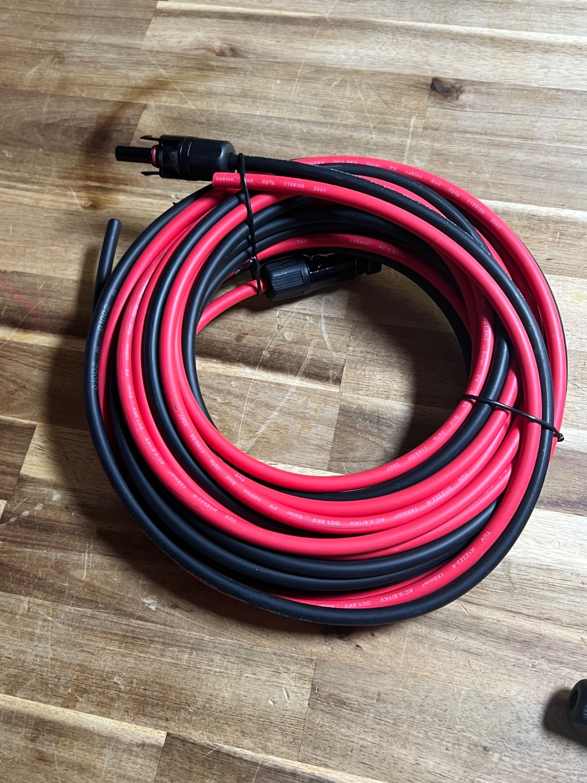 20Ft 10AWG Solar Panel Extension Cable, 10 AWG Solar Extension Cable 10 Gauge
