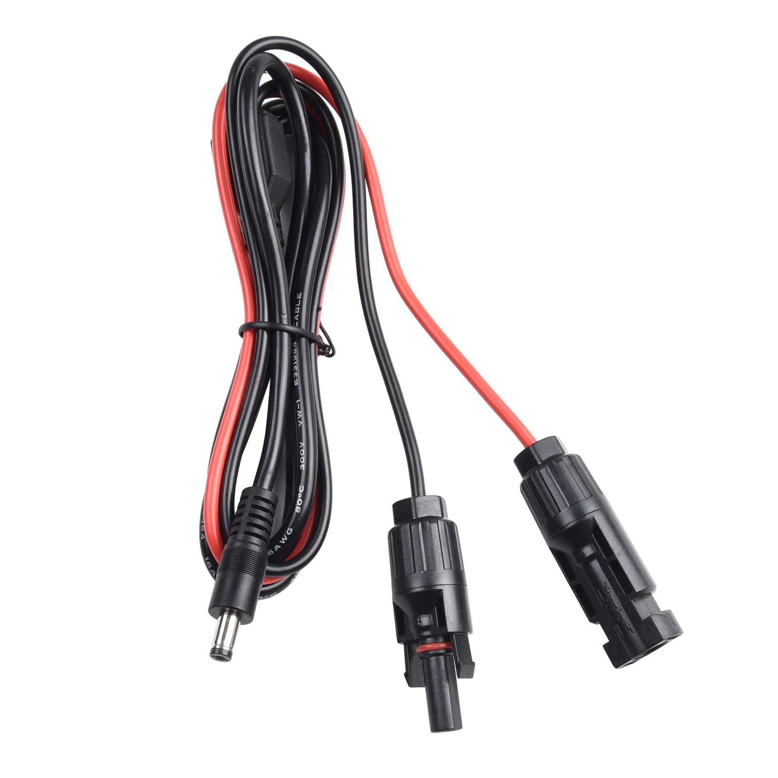 DC5521 to PV Panel Connector Cable 1.5m 16 For AWG Heavy Duty Solar Application