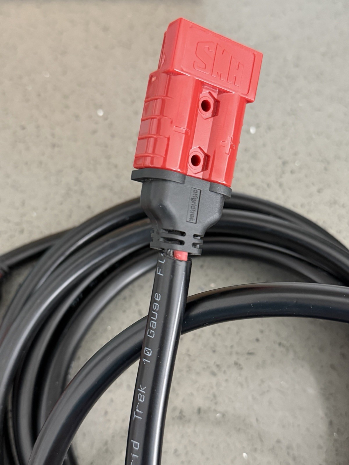 Off Grid Trek Extension Cable Anderson To Anderson
