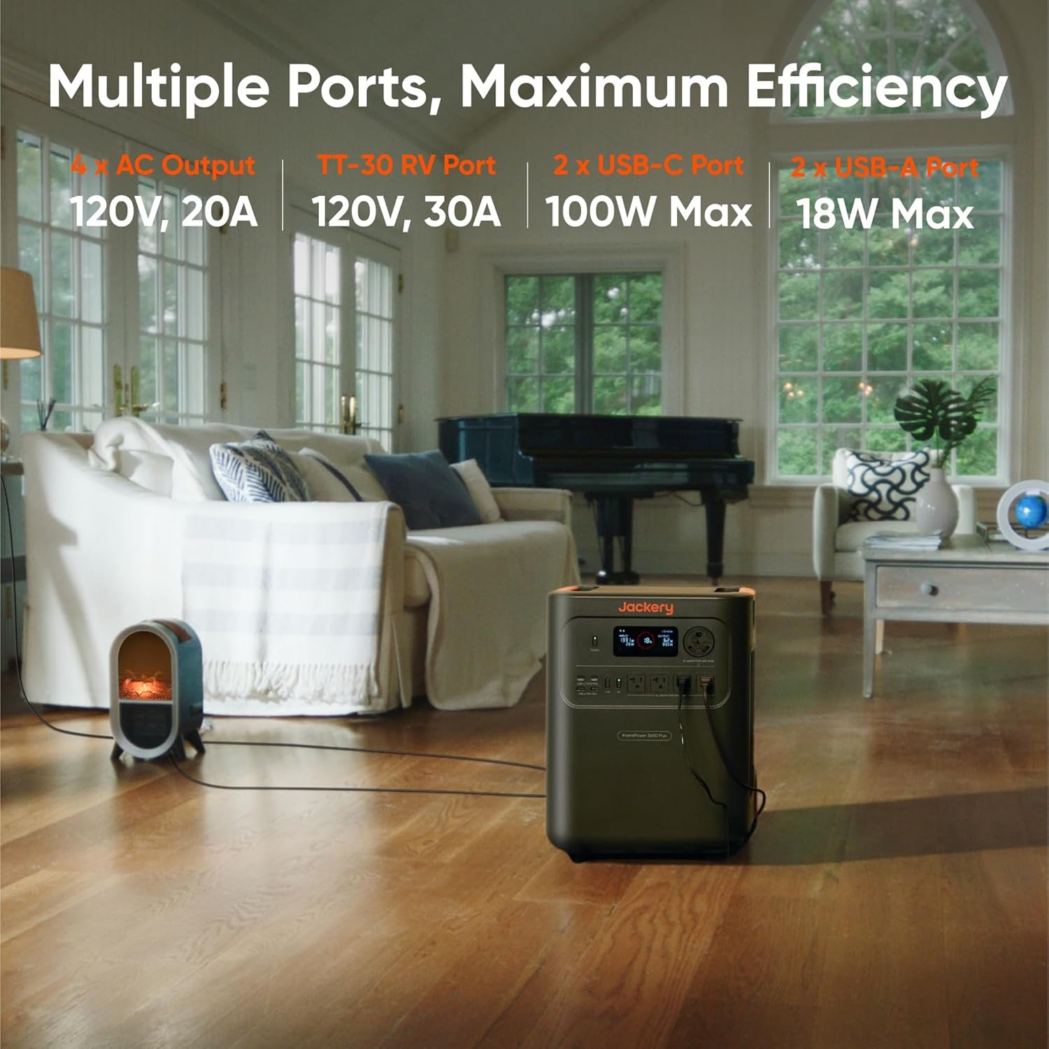 Jackery Battery Pack 3600 Extra Battery for HomePower 3600 Plus/ProMax NEW!