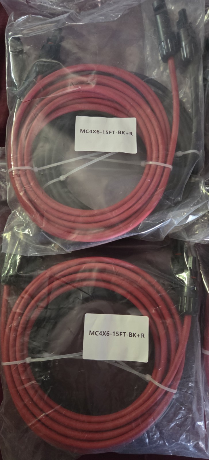 Solar Panel Extension Cable – 10AWG Special Package Deal (Read Description)