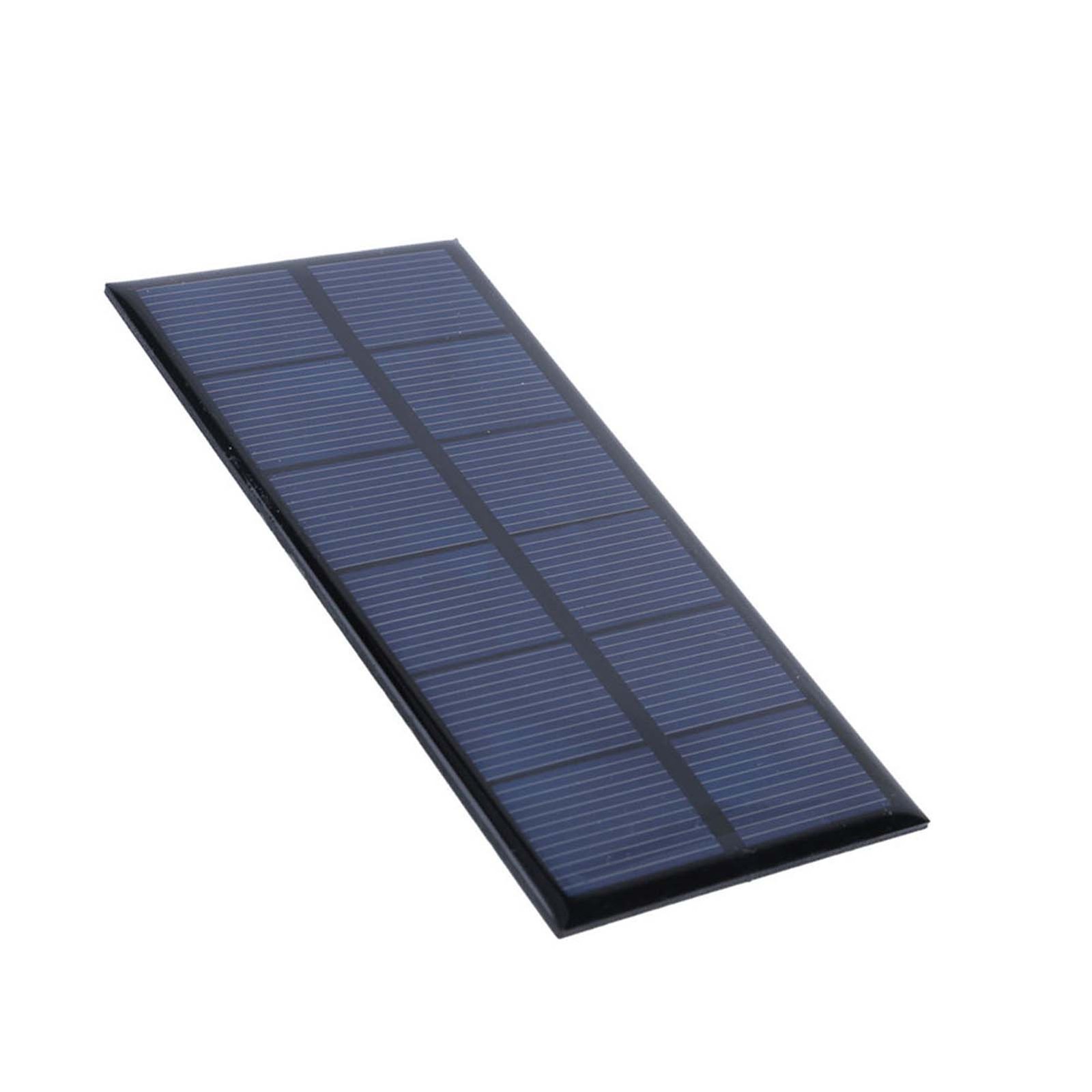 1W 3V Crystalline Silicon Solar Cell Panel Outdoor For DIY Power Charger Supply❀