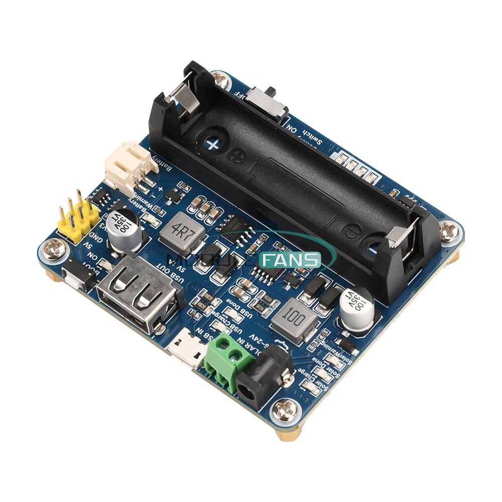 Power Manager Module for 6V~24V Solar Panel Support MPPT USB Battery Charging