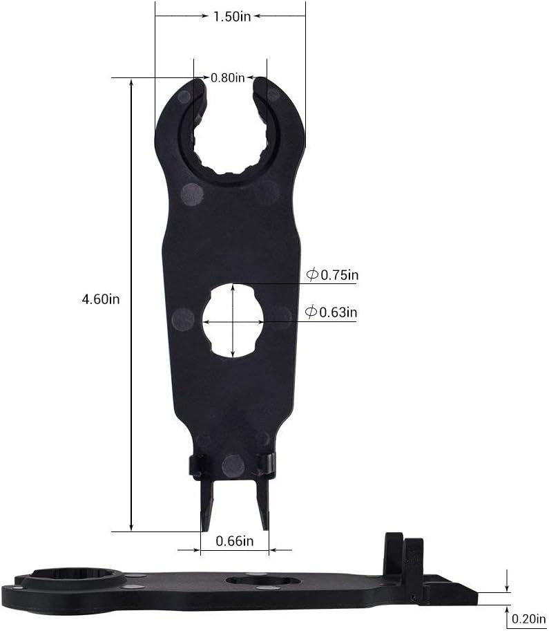 Ergonomic Solar Panel Connector Assembly Tool – Durable & Compact Design