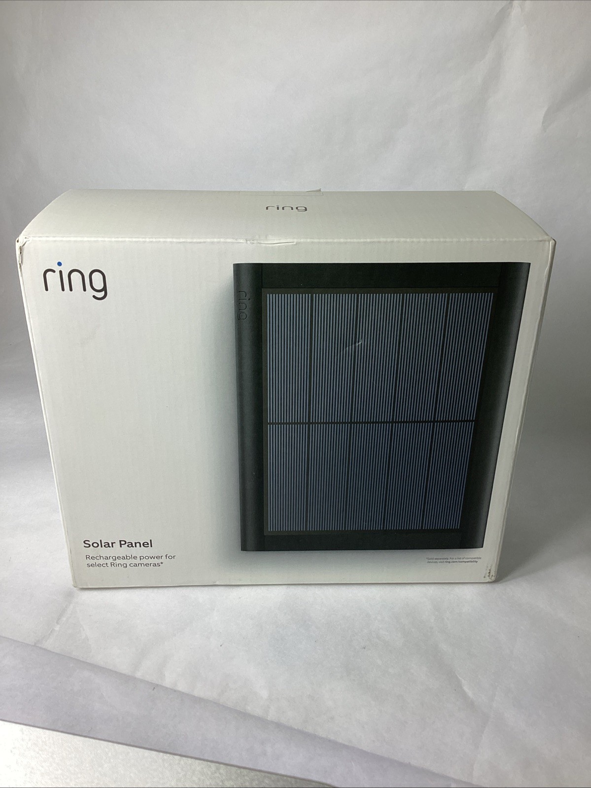 Ring 4W 2nd Generation Solar Panel for Select Ring Security Cameras – Black