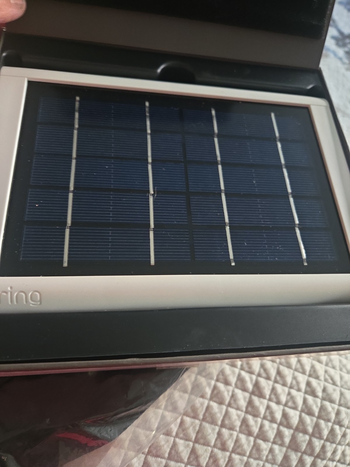 Ring Solar Panel White – Solar Power Source Ring Solar Panel NIB