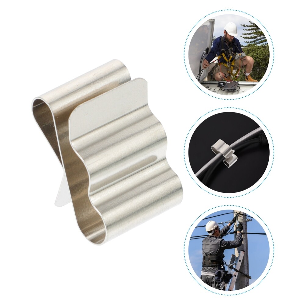 50pcs wire clips Solar Panel Cable Clip Solar Panel Cable Clips Wire Clamp