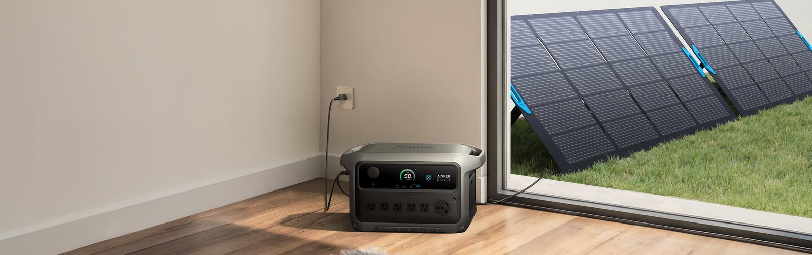Anker SOLIX C2000 Gen 2 Power Station with Expansion Battery & 400W Solar Panel