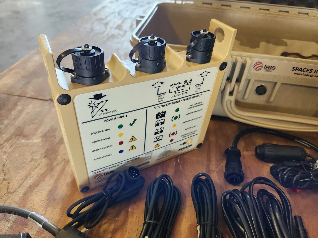 Iris Technology Spaces II Solar Portable Communications Energy Systems