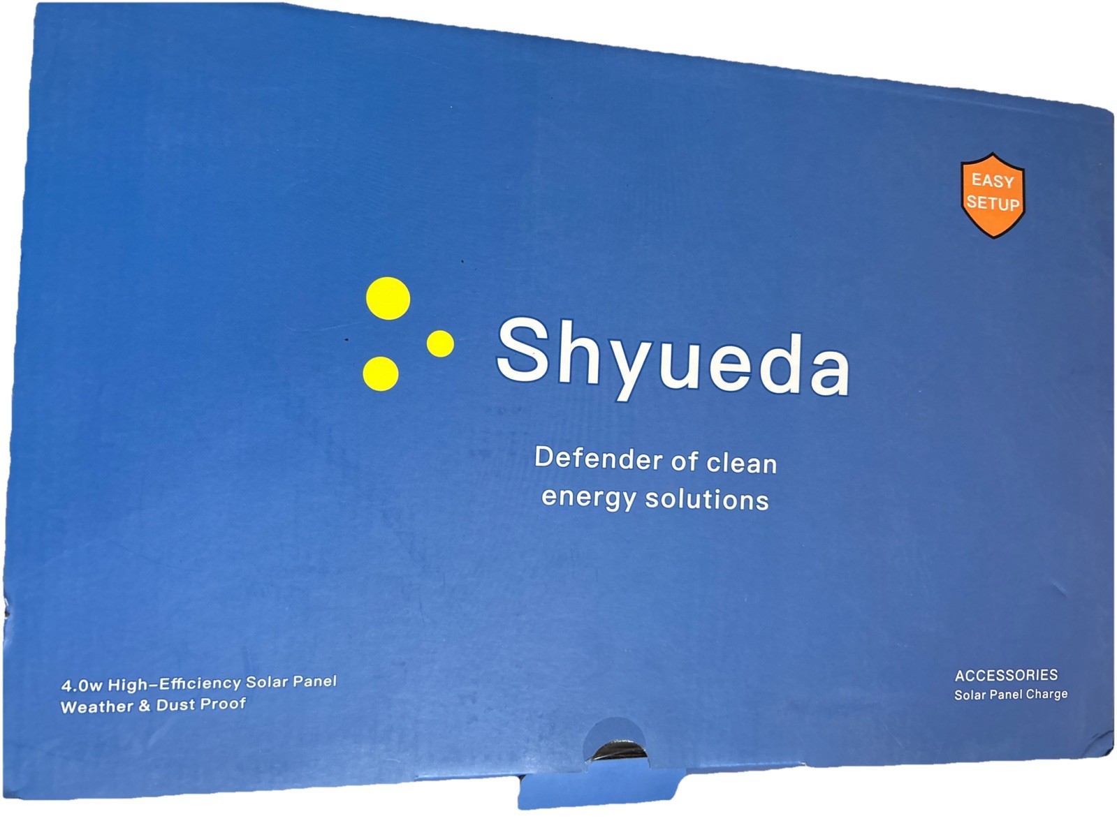 Shyueda 4w Solar Panel Charging Compatible w/ Arlo Pro3 Pro4 Ultra Waterproof
