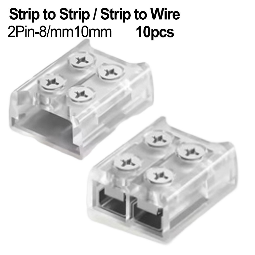 Simplified Setup with Ten Reliable Screw Type Connectors for Your LEDs