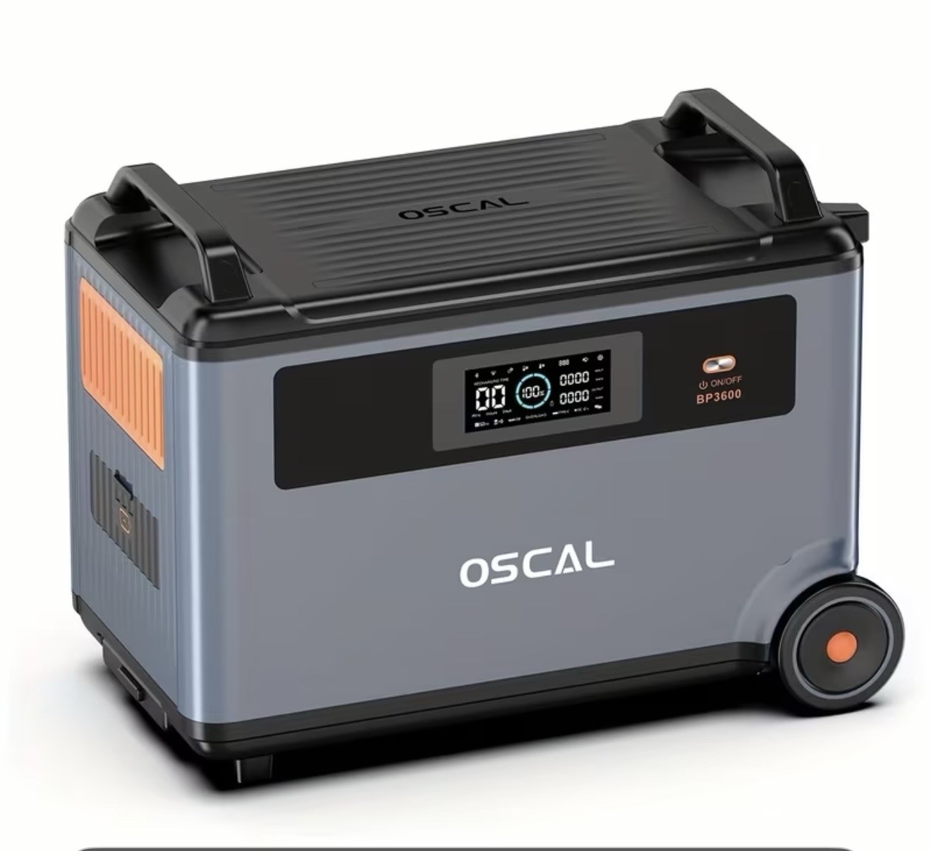 Portable Power Station 6000W Solar Generator With 2 Solar Pannels 200 W OSCAL