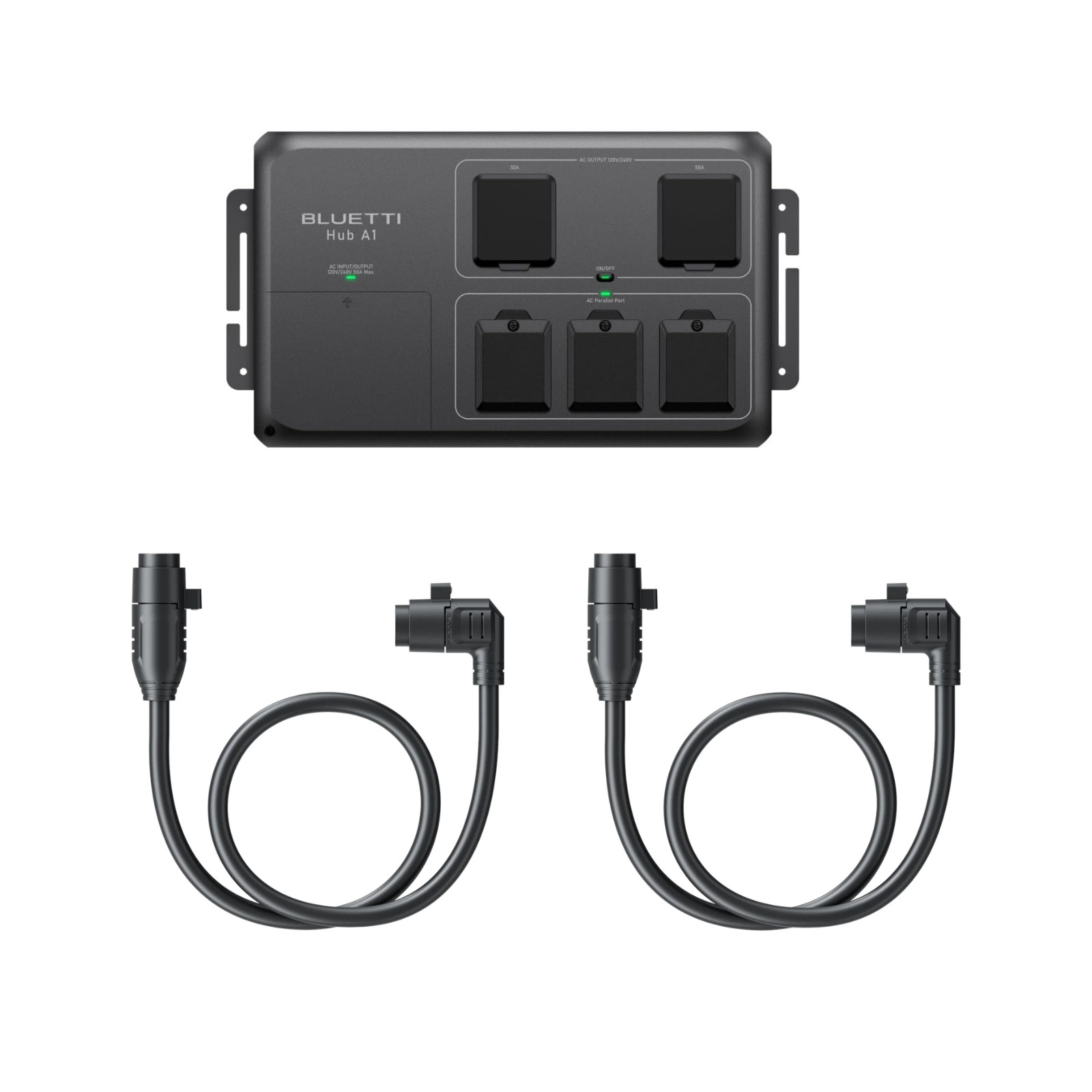 BLUETTI QTY 2 Apex 300 Power Station 8294.4Wh+QTY 4 B300K + Hub A1 With 2 Cables