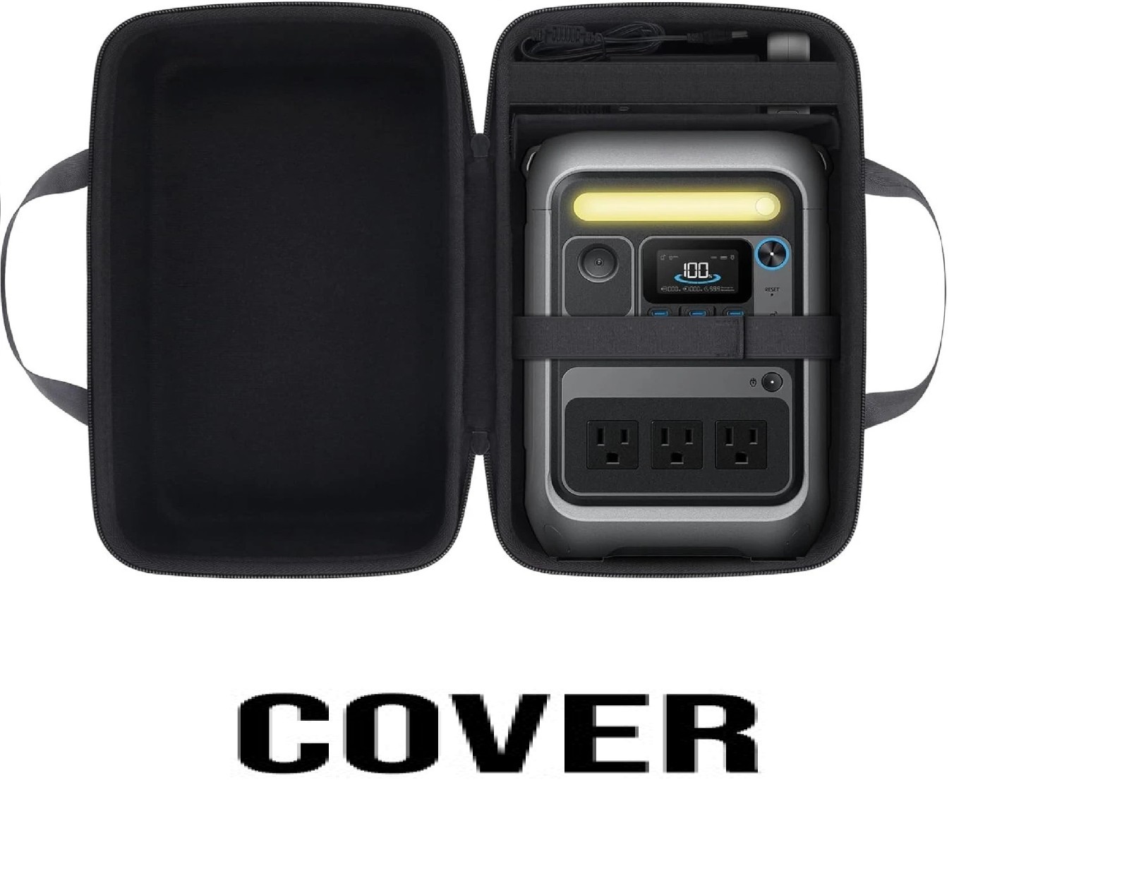 Anker Portable Power Station SOLIX C300, 288Wh LiFePO4 Battery, 300W Solar Gener