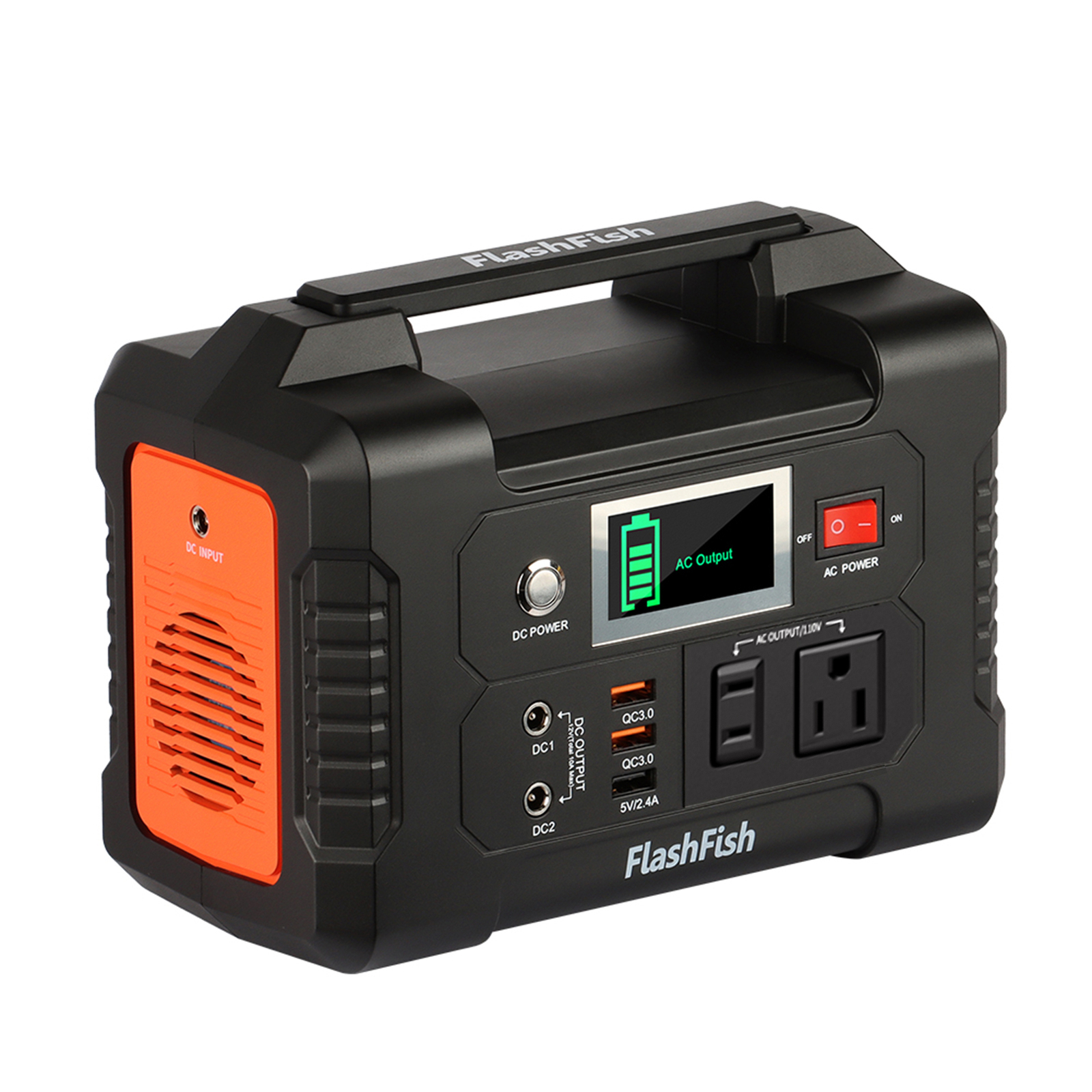 Flashfish E200 Portable Power Station 200W 151Wh 110V Pure Sine Wave Output M0D2