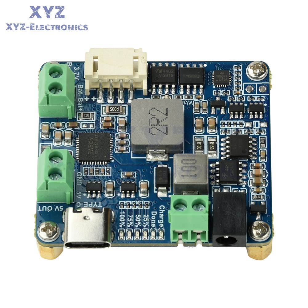 6-24V Solar Panel Power Management Module 5V 3A Supports MPPT, PD QC FCP SFCP