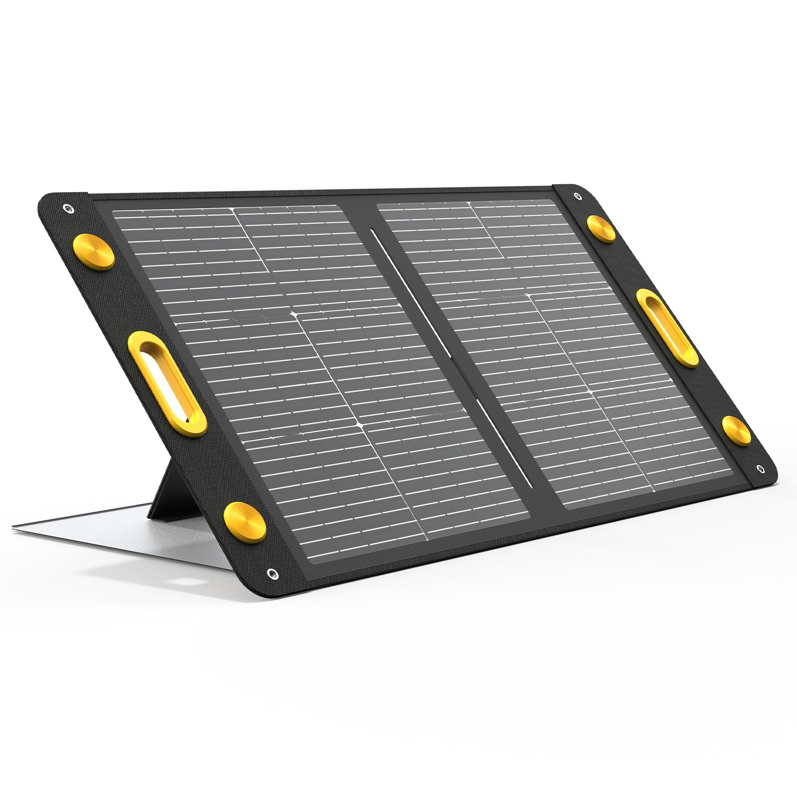 100W Bifacial Portable Solar Panel, Bend Resistant Foldable Solar Panel 100Watt