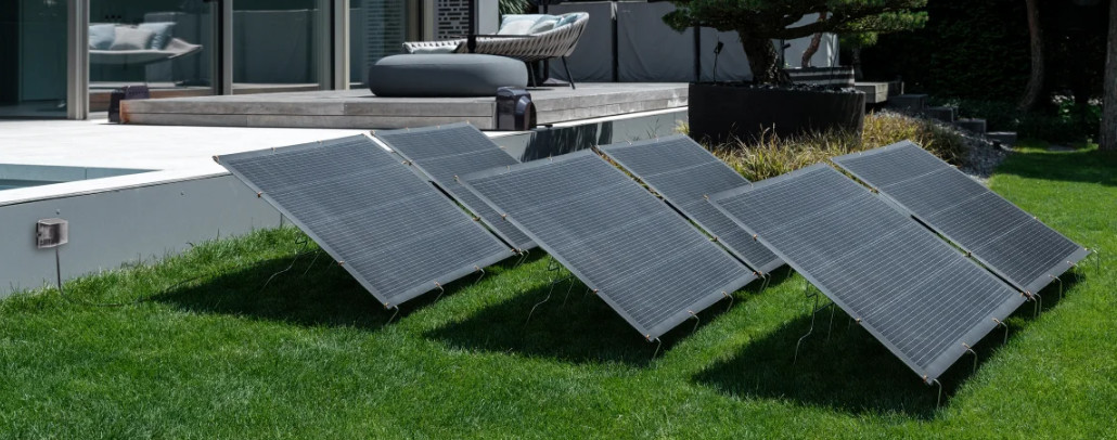 2 x 200 Watt Bi-Facial Solar Panels – Just 8.8 LBS – 5 MM Thick – 400W Total