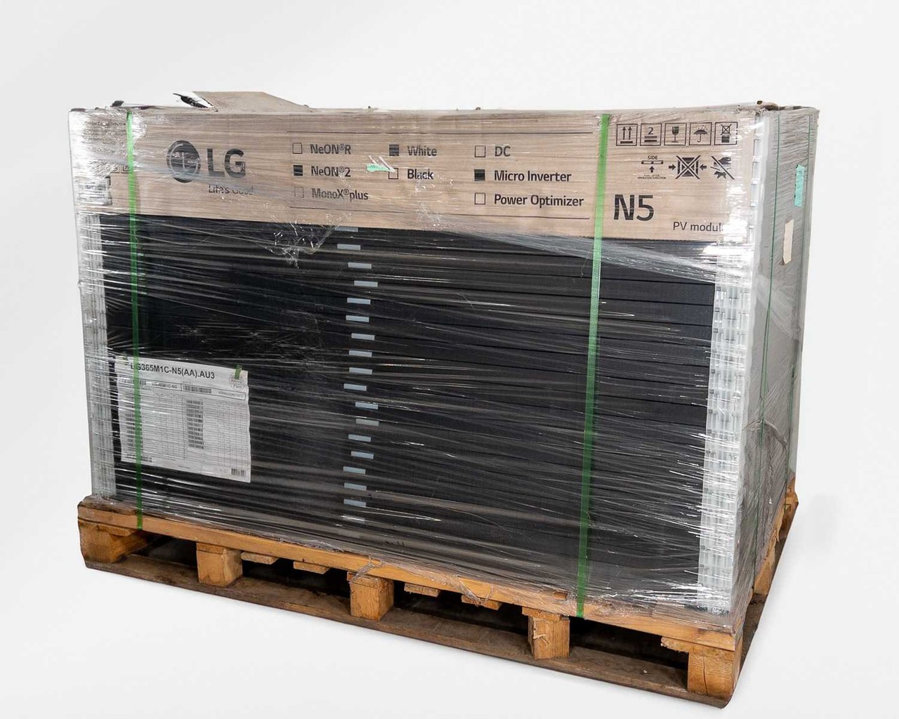 LG LG365M1C-N5(AA) NEON 2 Solar Panel 365 Watt with built in LG Microinverter