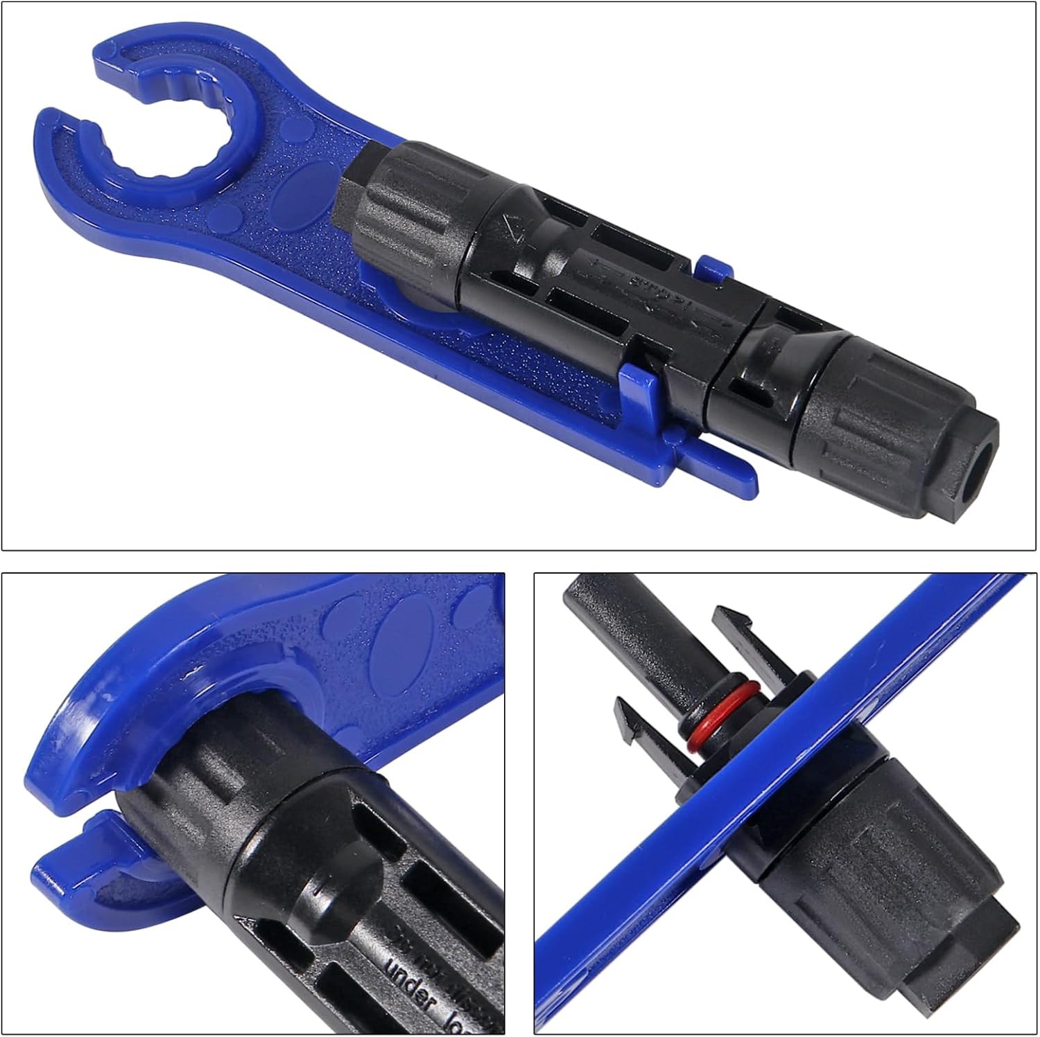 10/20/50/100 Pairs Male Female Solar Cable Connectors For DIY Solar Panel US