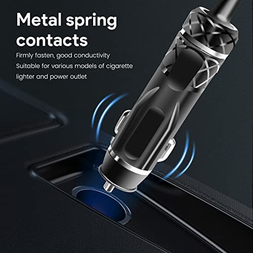 12V/24V Cigarette Lighter XT60 Car Charger Plug for Ecoflow Delta/River/River