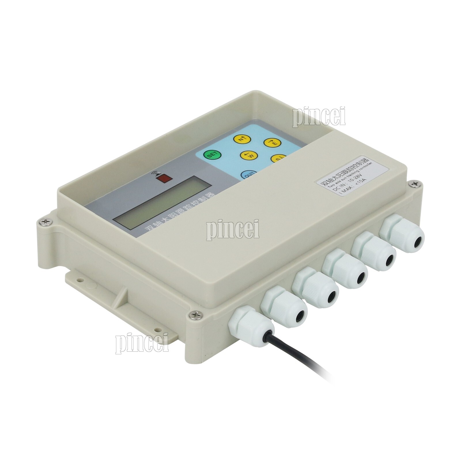 Dual Axis Solar Tracker Controller Automatic Solar Tracking Remote Control
