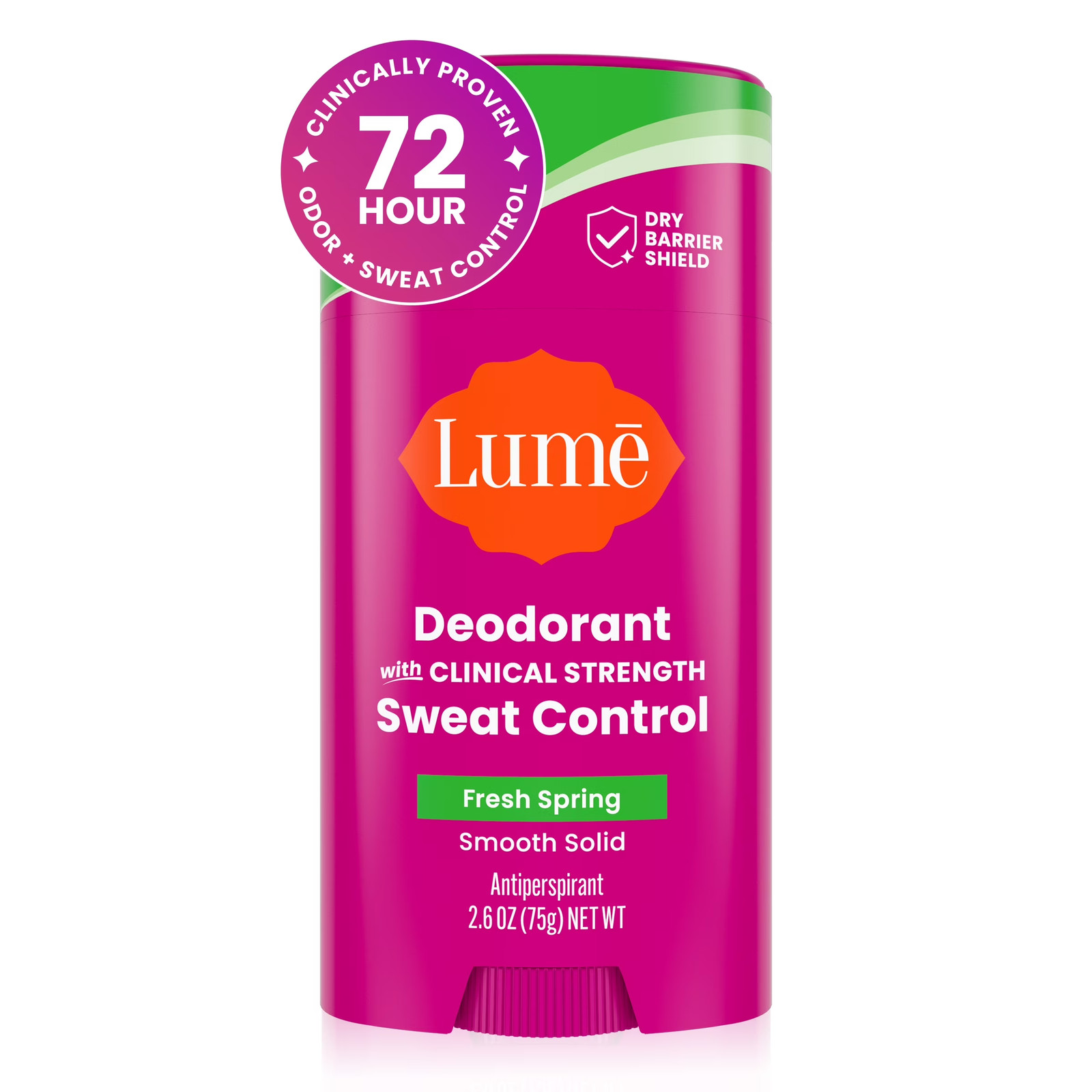Deodorant plus Sweat Control – Smooth Solid Stick – Clinical Strength Antiperspi