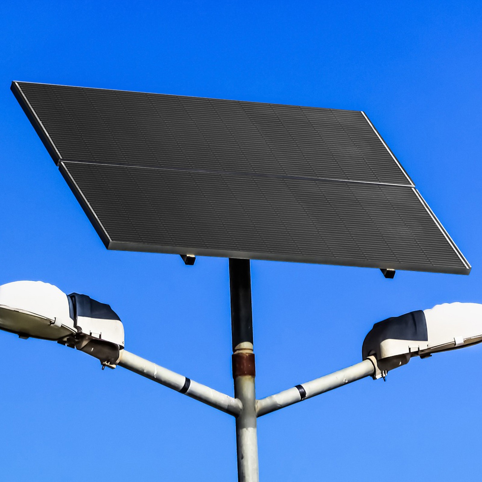 200 Watt Solar Panel Monocrystalline 12V Battery Charging for Home RV Boat Black