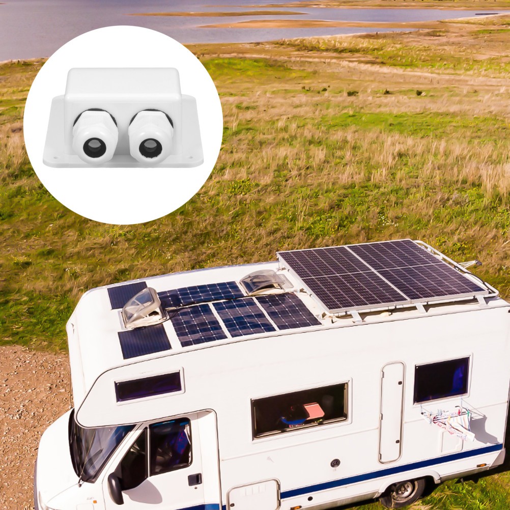 White Durable Wire Entry Glands for Solar Panel Rv Roof Uv Resistant