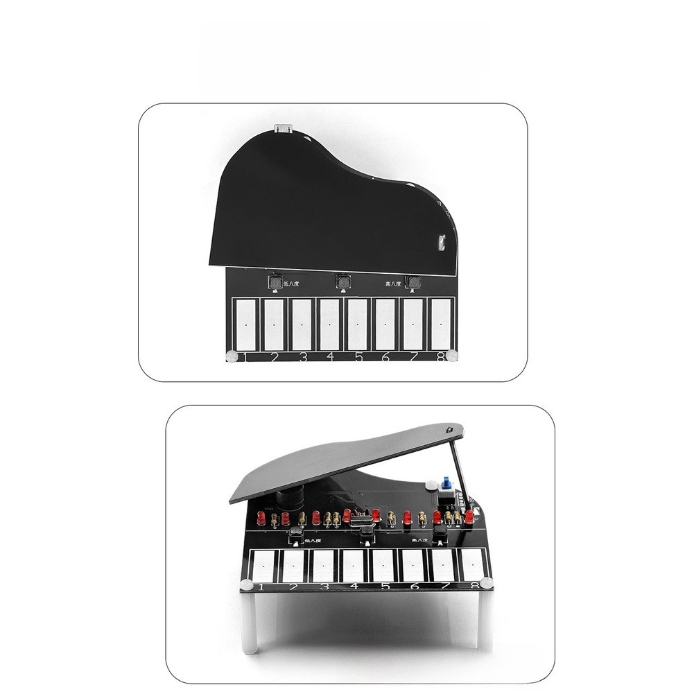 STEM Learning Kit Electronic Piano for Soldering and Circuit Board Projects