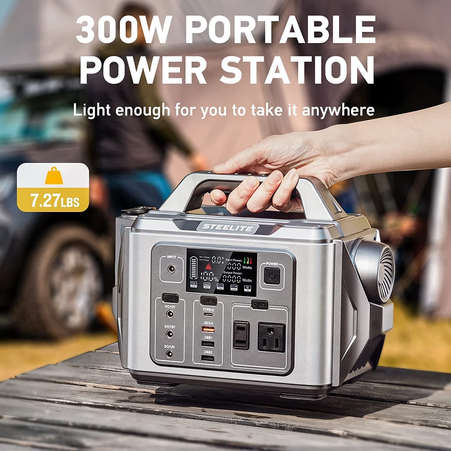 Jackery Explorer 290 Plus 293.8Wh 300W Portable Power Station Open Box Tested