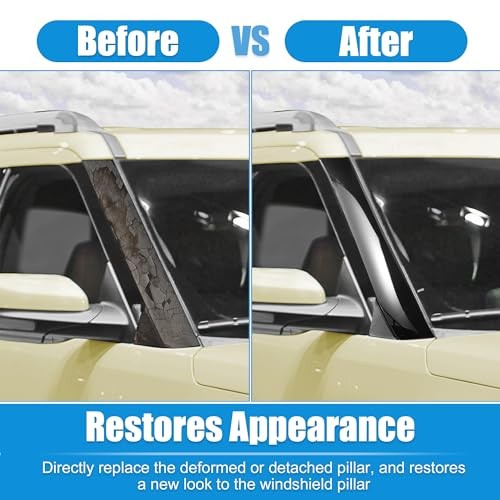 Windshield A-Pillar Trim Panel Kit for Ford Explorer 2011-2019 Front Right