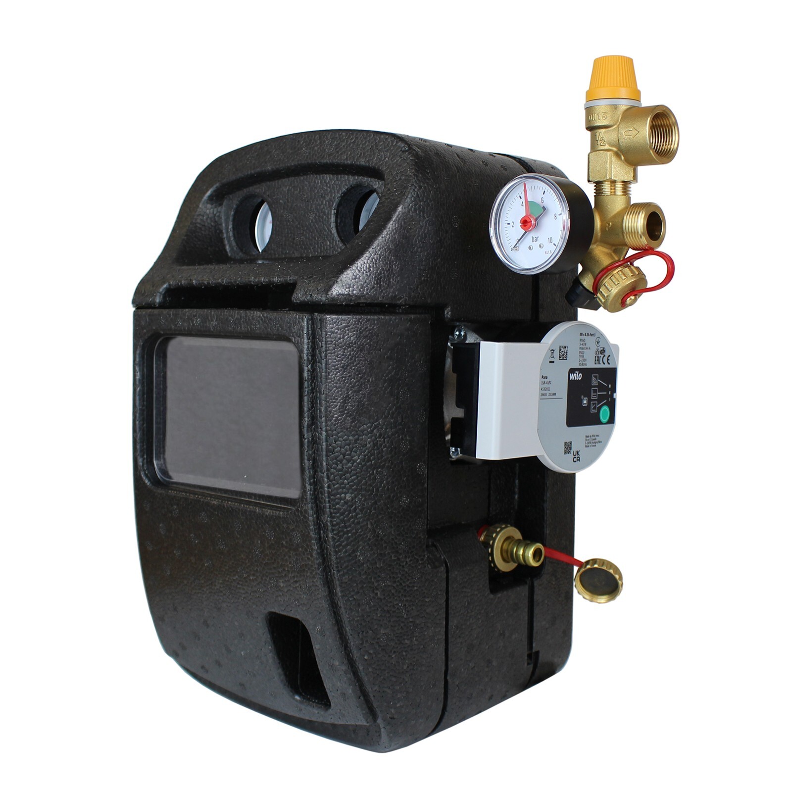 Solar Station Two Strand Pump Group Solar Wilo Para 15/6 High Efficiency Pump
